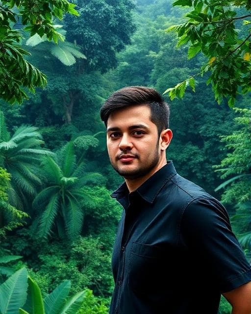 Remove People from Background example